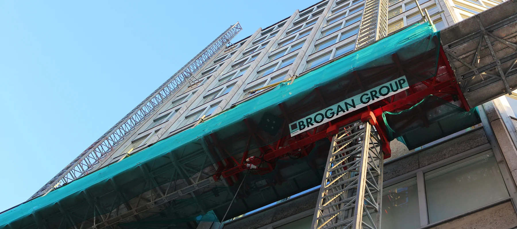 Manchester Mast climbers Banner